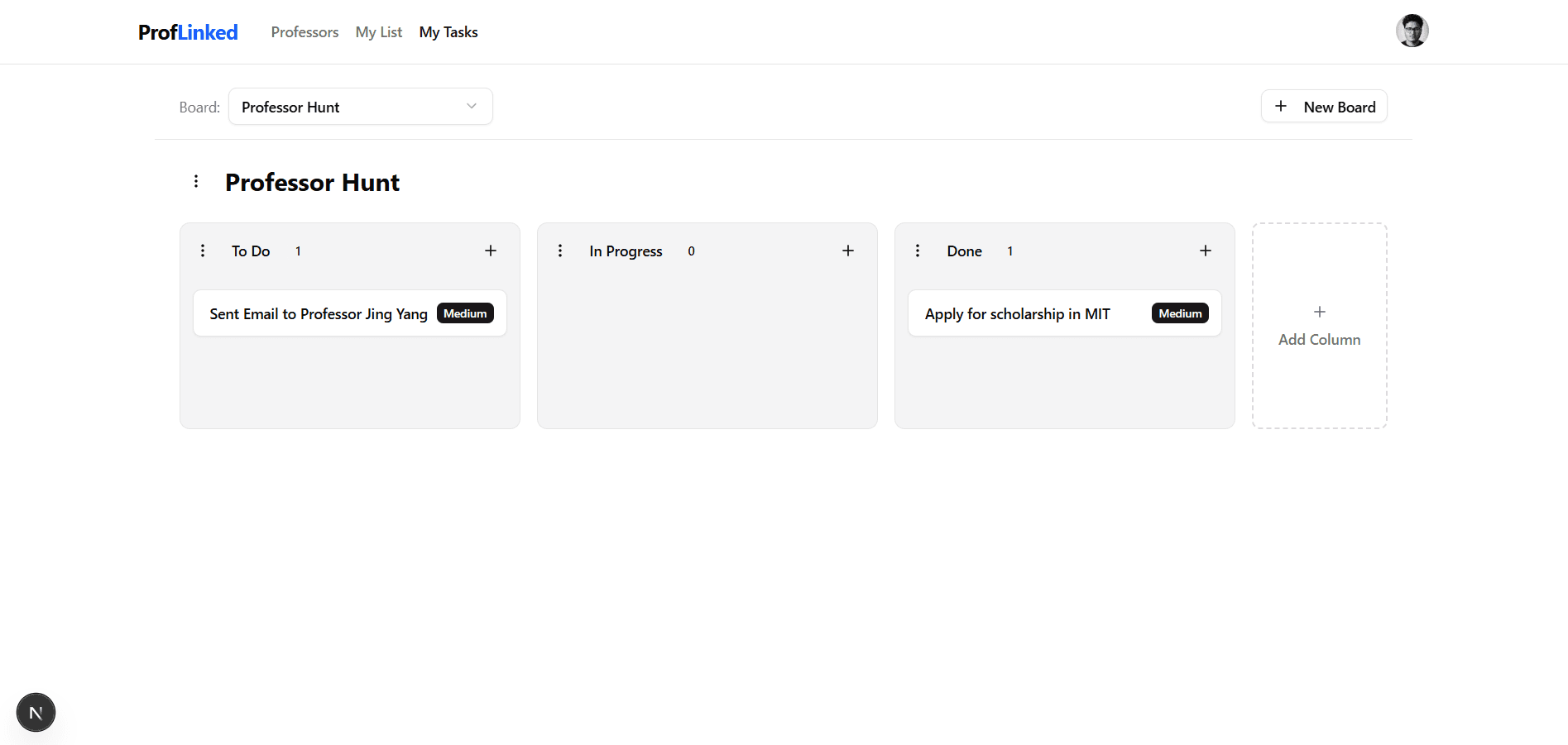Track Your Applications